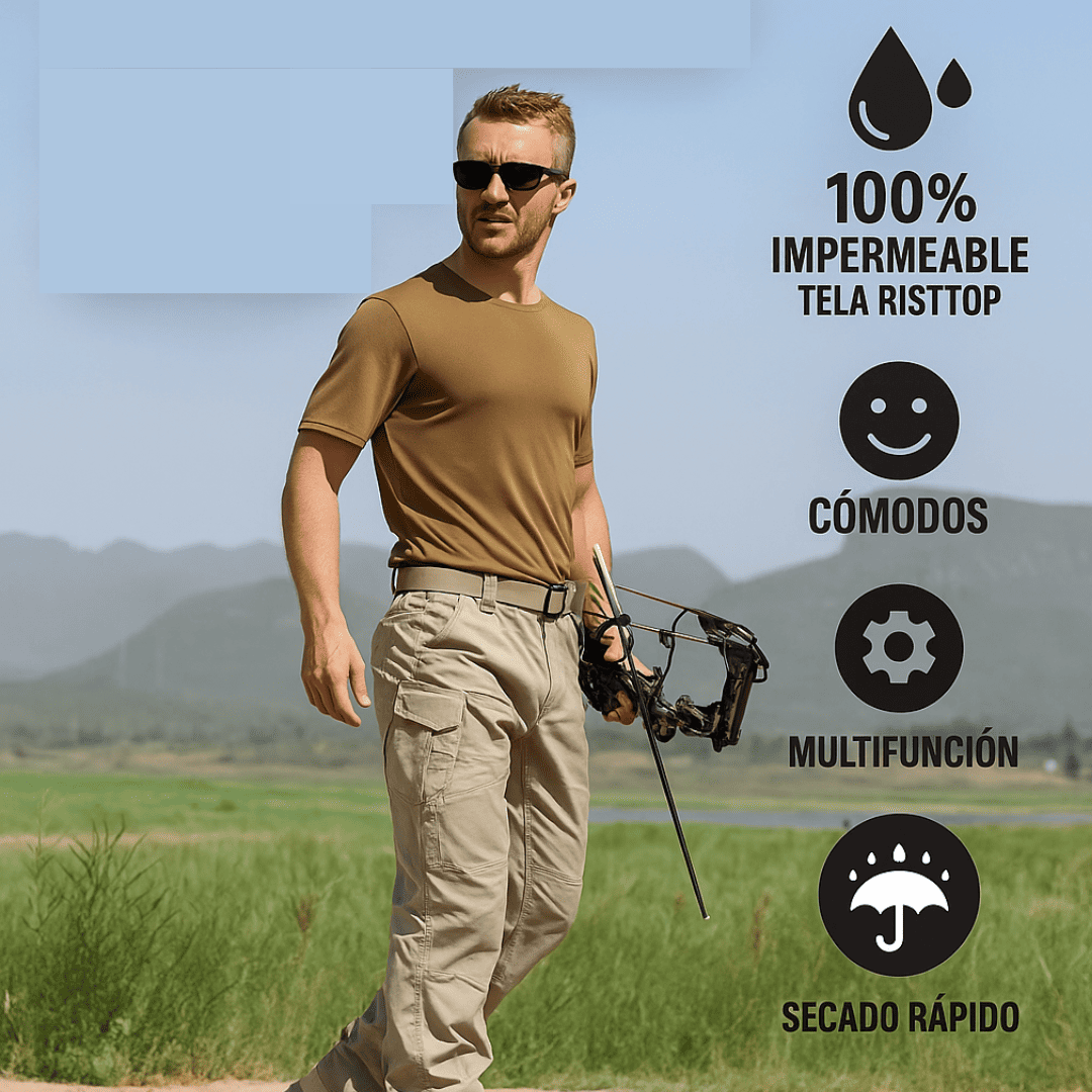 PANTALON TACTICO R3 100% IMPERMEABLE👖
