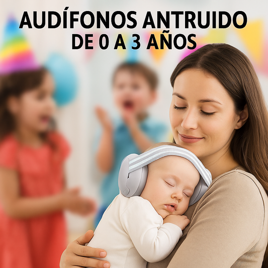 🔕AUDIFONOS CON CANCELACIÓN DE RUIDO PARA BEBES