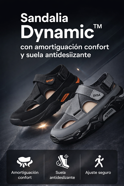 Sandalia Dynamic™ con amortiguación confort y suela antideslizante(UNISEX)