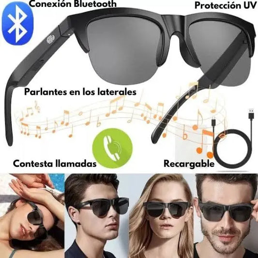LENTES INTELIGENTES TACTILES CON BLUETOOTH