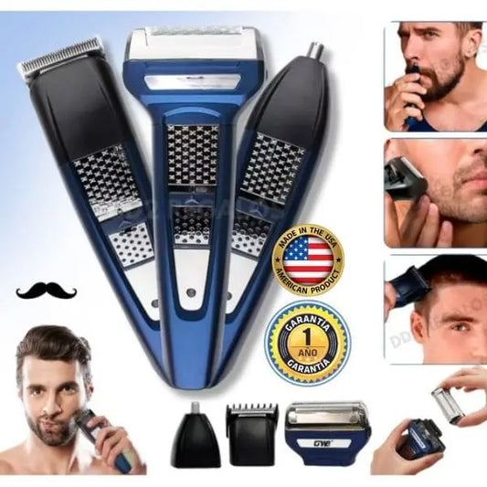🧔🏻‍♂️MÁQUINA 3 EN 1 PROFESIONAL INALAMBRICO